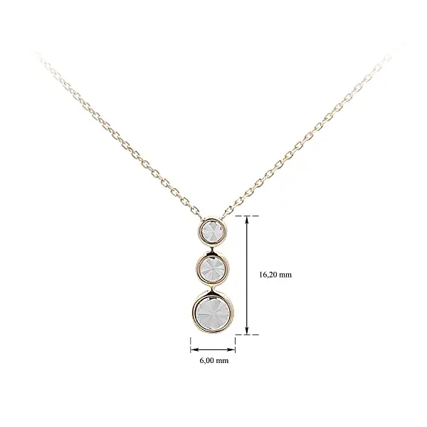 Náhrdelník z Kombinovaného Zlata