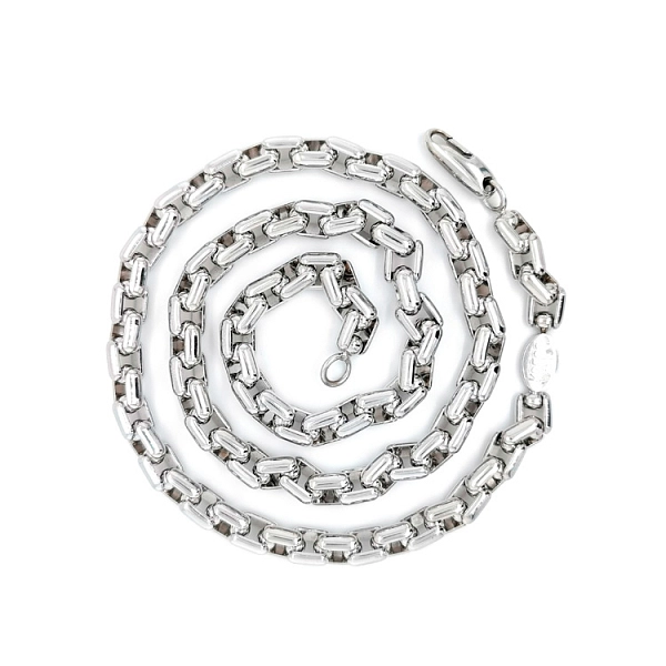 Men's White Gold Chain