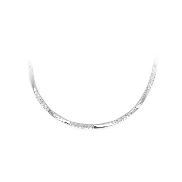 Dámský Náhrdelník z Bílého Zlata