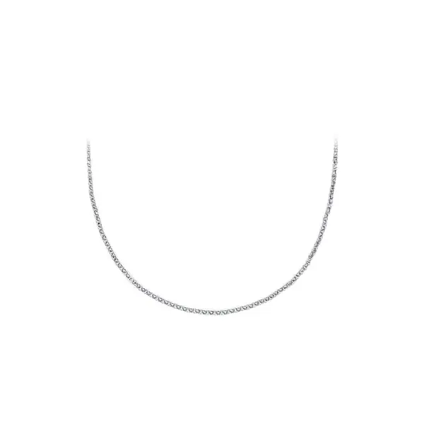 Řetízek Rolo z Bílého Zlata