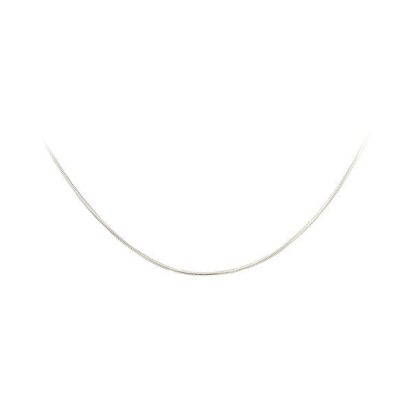 White Gold Snake Chain