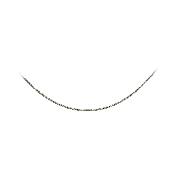 White Gold Snake Chain