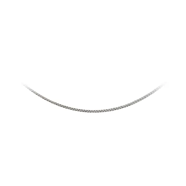 Řetízek Liščí Ocas z Bílého Zlata