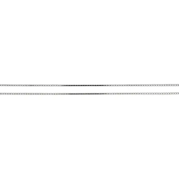 Řetízek Cube - Kostka z Bílého Zlata