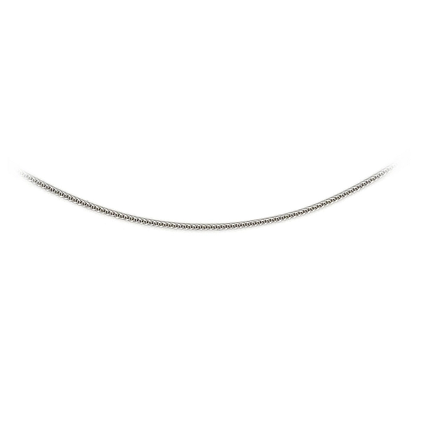 White Gold Fox Tail Chain