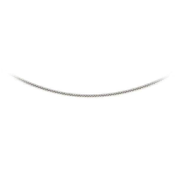 White Gold Fox Tail Chain