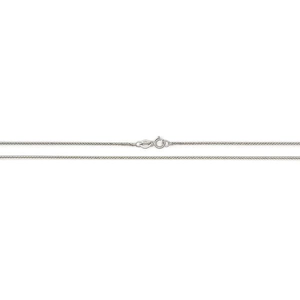 White Gold Fox Tail Chain