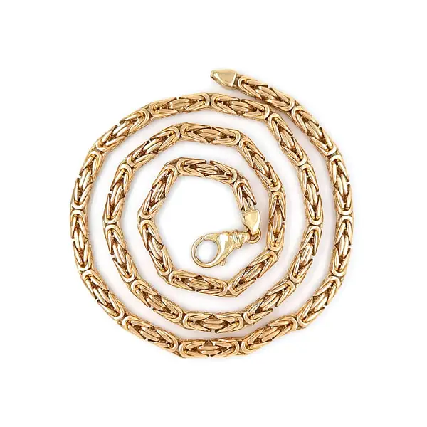 Zlatý Pánský Řetízek Královská Vazba