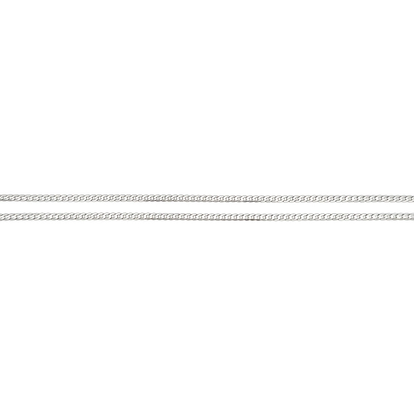 White Gold Armour Chain