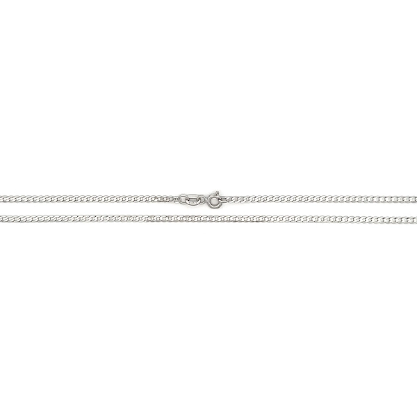 White Gold Armour Chain