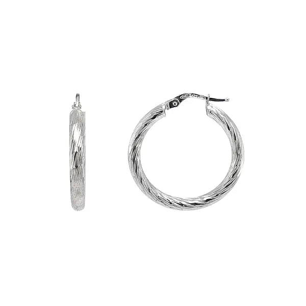 Elegantní Kruhy z Bílého Zlata – Lesk, Který Nepřehlédnete