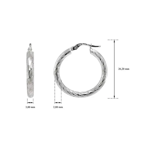 Elegantní Kruhy z Bílého Zlata – Lesk, Který Nepřehlédnete