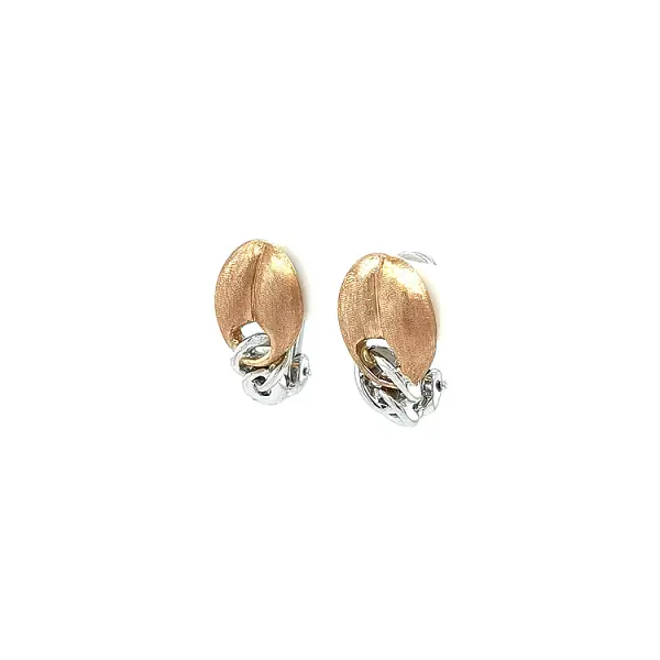 Náušnice z Kombinovaného Zlata