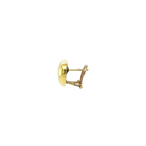 Gold Heart Earrings