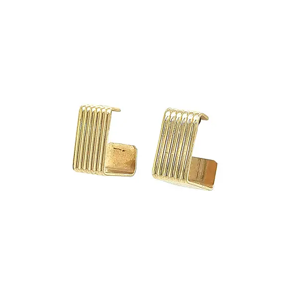 Zlaté Náušnice Polokruhy