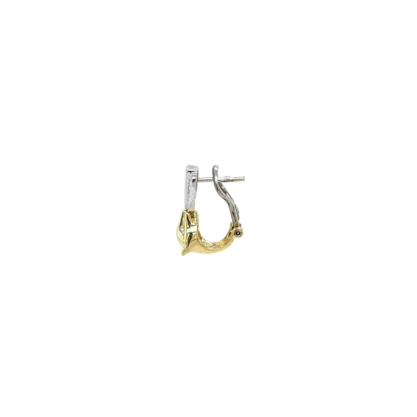 Earrings with Zircones in Gold