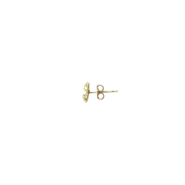 Golden Baby Bear Earrings