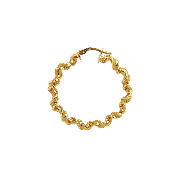 Zlaté Kruhové Náušnice