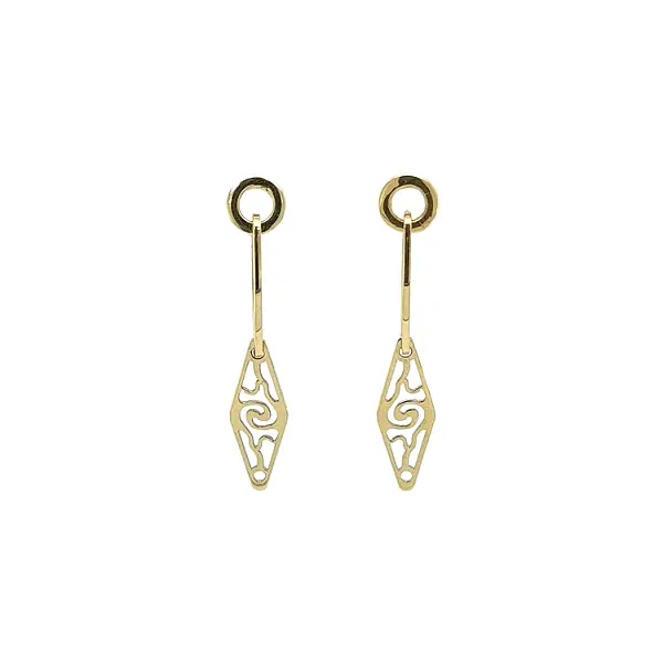 Zlaté Visací Náušnice