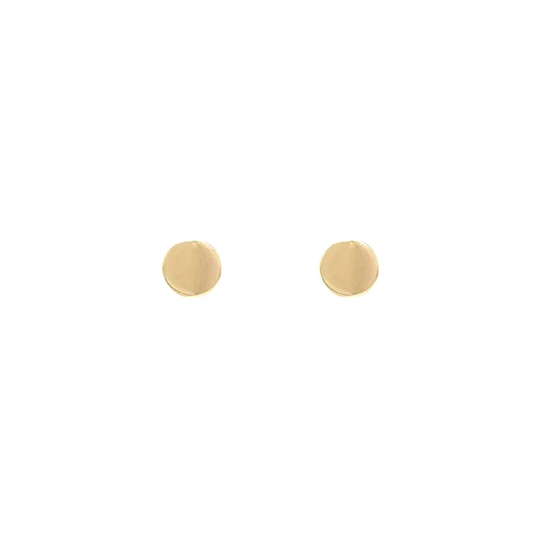 Gold Earrings Pecky