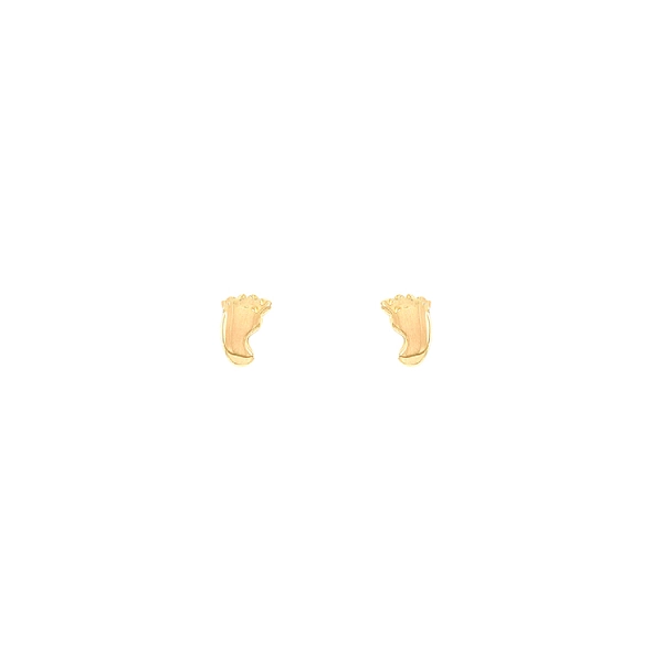 Gold Earrings Legs