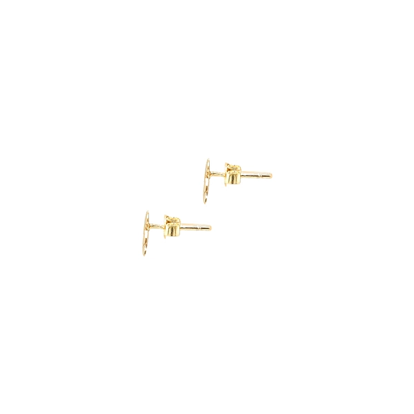 Gold Earrings Legs