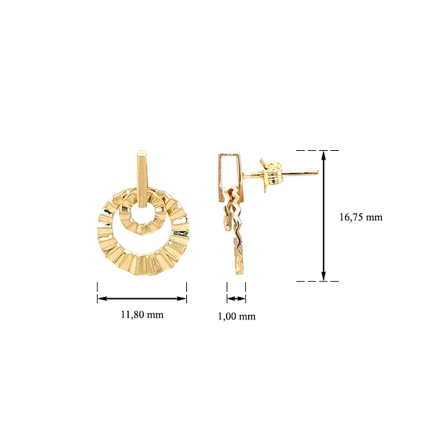 Gold Earrings