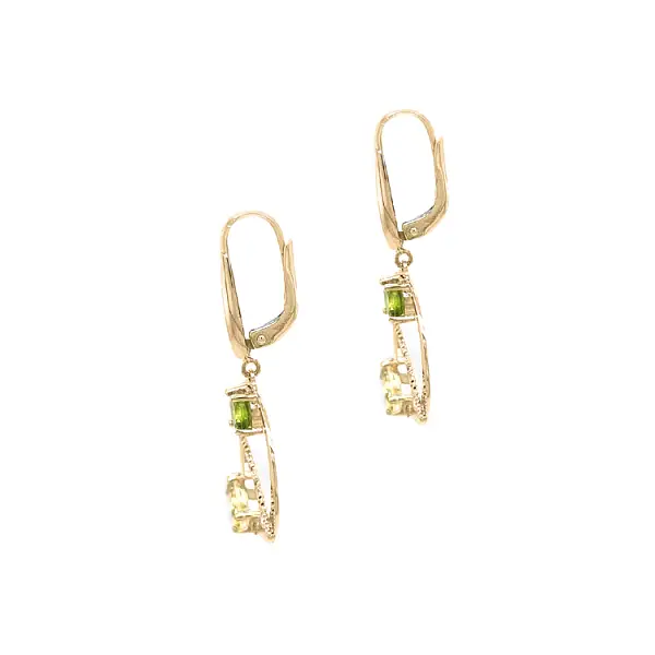 Zlaté Visací Náušnice