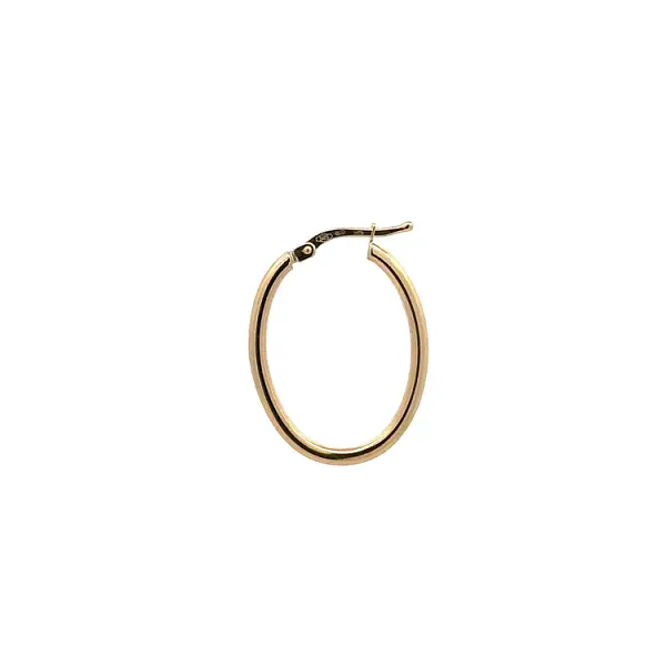 Zlaté Kruhové Náušnice