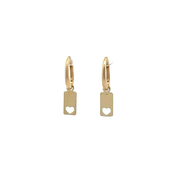 Zlaté Visací Náušnice