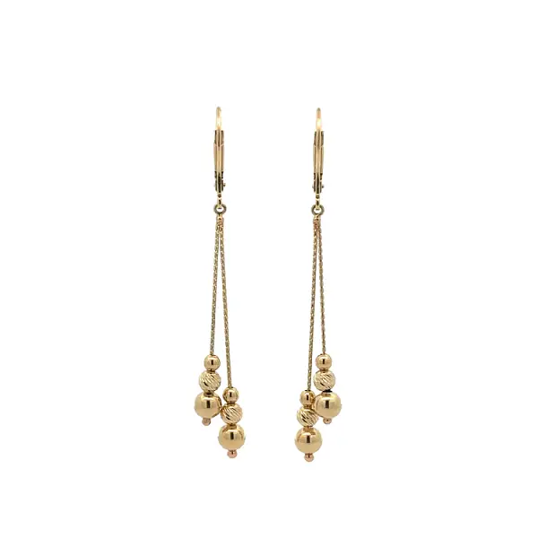 Zlaté Visací Náušnice