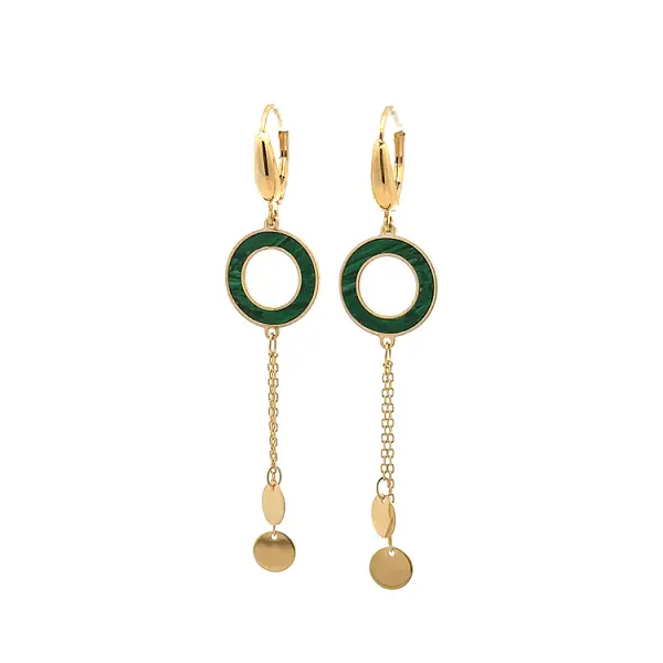 Zlaté Visací Náušnice