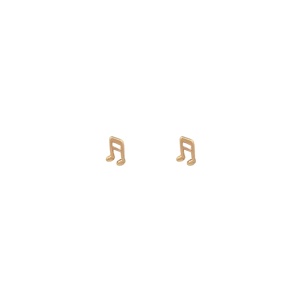 Gold Peck Earrings Notes