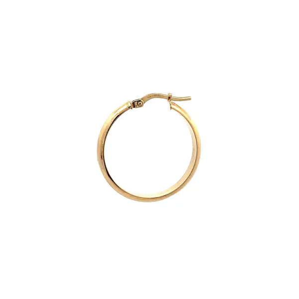 Zlaté Kruhové Náušnice