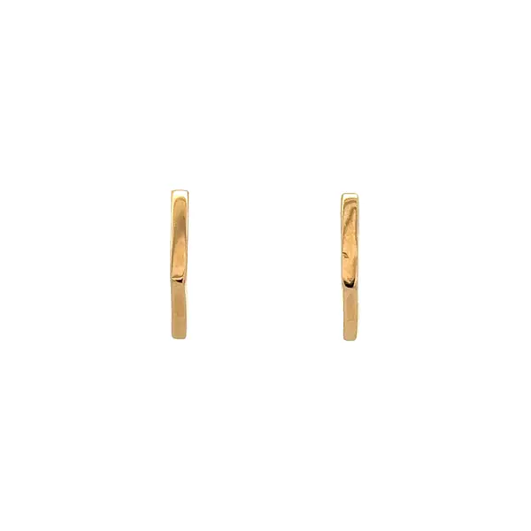 Zlaté Kruhové Náušnice