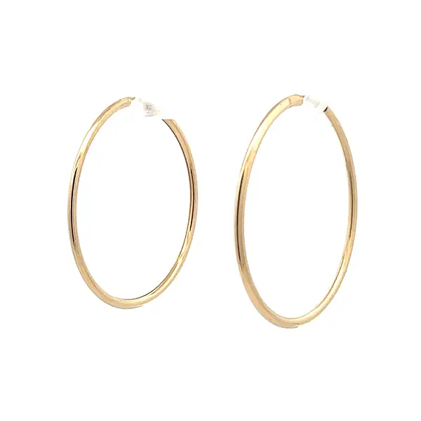 Nadčasové Kruhy ze Žlutého Zlata s Hladkým Povrchem