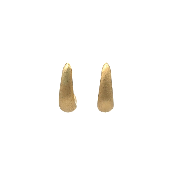 Gold Earrings Semi-circles