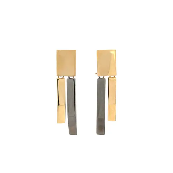 Zlaté Visací Náušnice