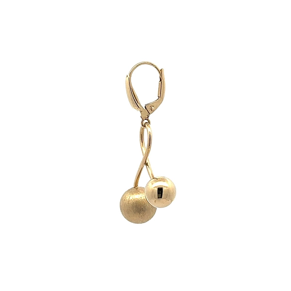 Gold dangle earrings