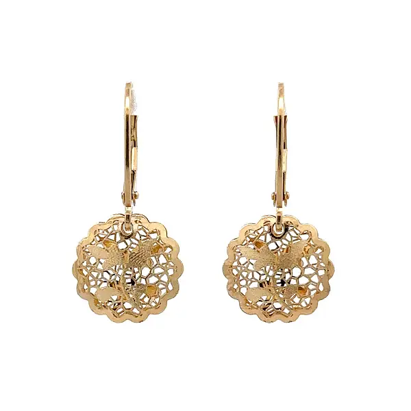 Zlaté Visací Náušnice