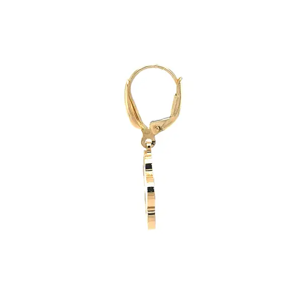 Zlaté Náušnice s Perletí