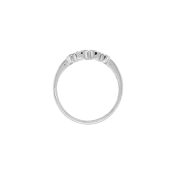 Gold Ring with Zircons