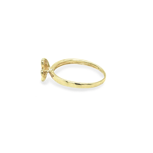 Golden Ring in the Shape of a Butterfly