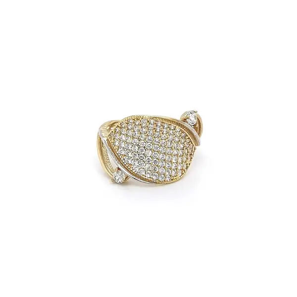 Zlatý Prsten se Zirkony