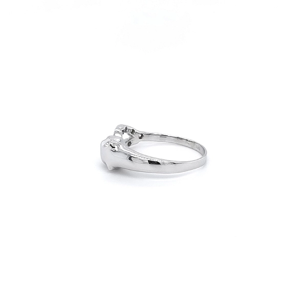 White Gold Sapphire Ring
