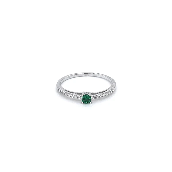 Gold Ring with Emerald