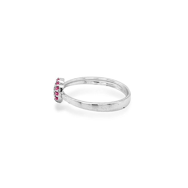 Gold Ring with Zircons