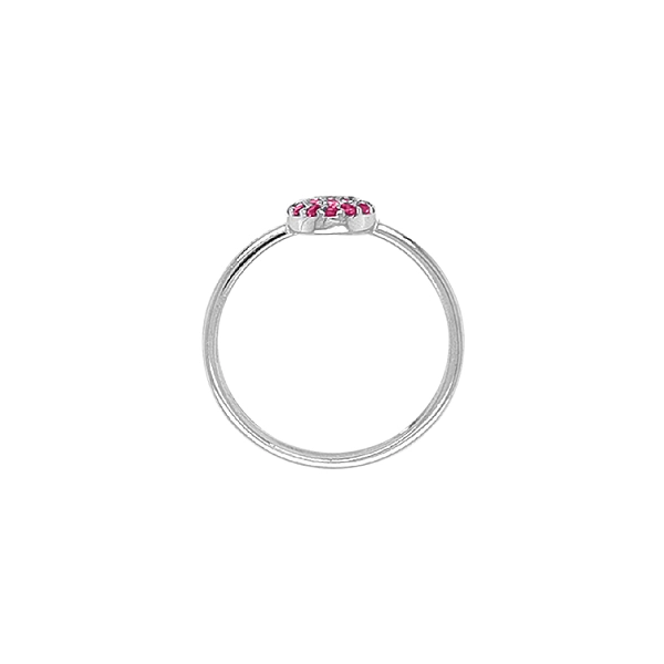 Gold Ring with Zircons