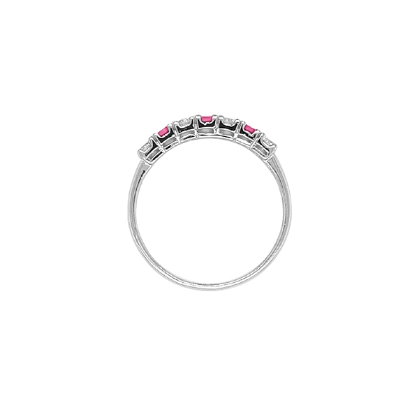 Gold Ring with Colored Stones
