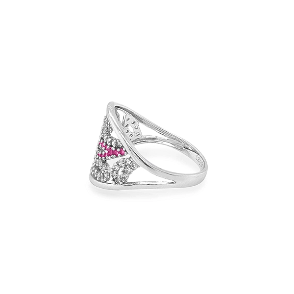 Gold Ring with Colored Stones